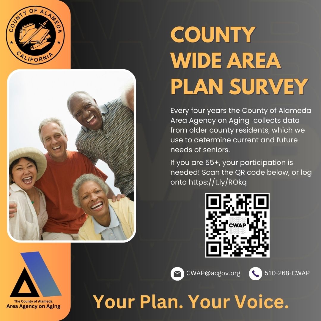 Qr code and link for older adults' survey